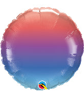 18 INCH GRADIANT FOIL BALLOONS 5pc
