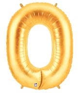 40" Gold NUMBER BALLOONS