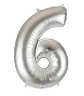 40 INCH SILVER BALLOONS