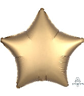 18 INCH SATIN LUXE STAR FOIL