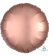 18 INCH ROUND SATIN LUXE FOIL