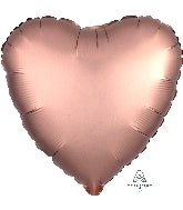 18 INCH SATIN LUXE HEART FOIL