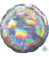 18 INCH IRIDESCENT FOIL BALLOONS 5pc