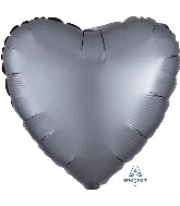 18 INCH SATIN LUXE HEART FOIL