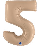 40 INCH MATTE NUDE NUMBER BALLOONS