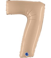 40 INCH MATTE NUDE NUMBER BALLOONS