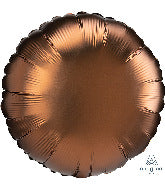 18 INCH ROUND SATIN LUXE FOIL