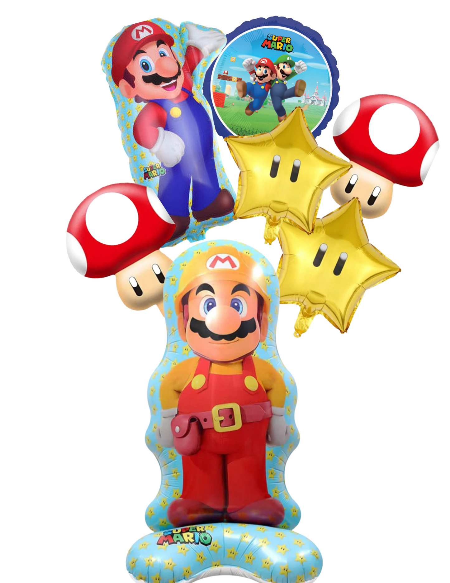 Super Mario MARIO Jumbo Bouquer
