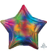 18 INCH IRIDESCENT FOIL BALLOONS 5pc