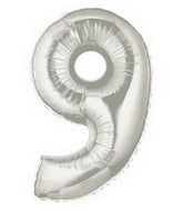 40 INCH SILVER BALLOONS