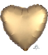 18 INCH SATIN LUXE HEART FOIL