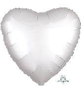 18 INCH SATIN LUXE HEART FOIL