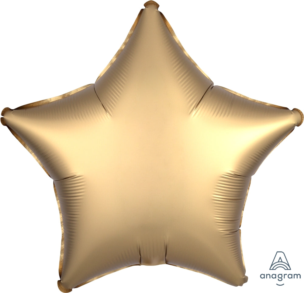 18 inch SATIN LUXE STAR FOIL (1ct)