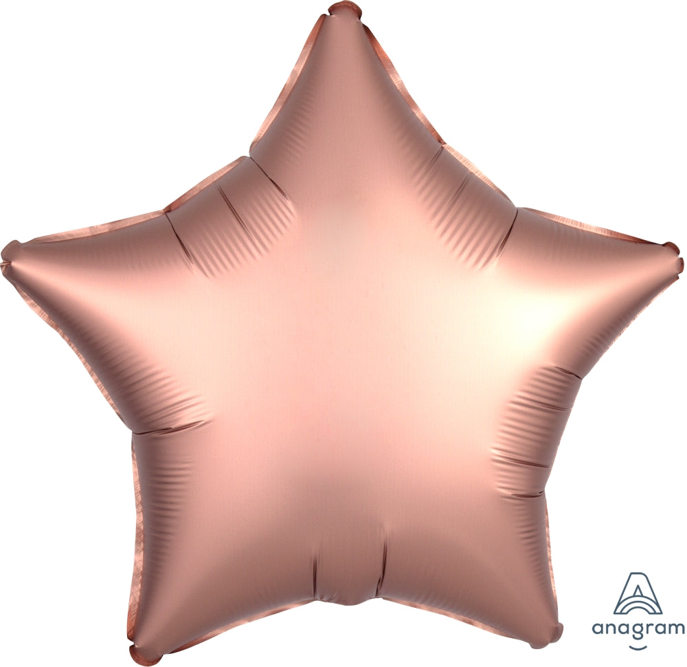 18 inch SATIN LUXE STAR FOIL (1ct)