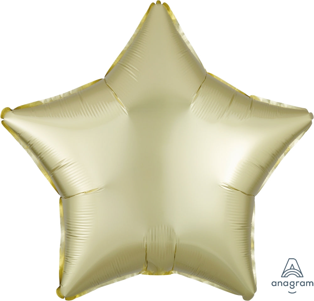18 inch SATIN LUXE STAR FOIL (1ct)