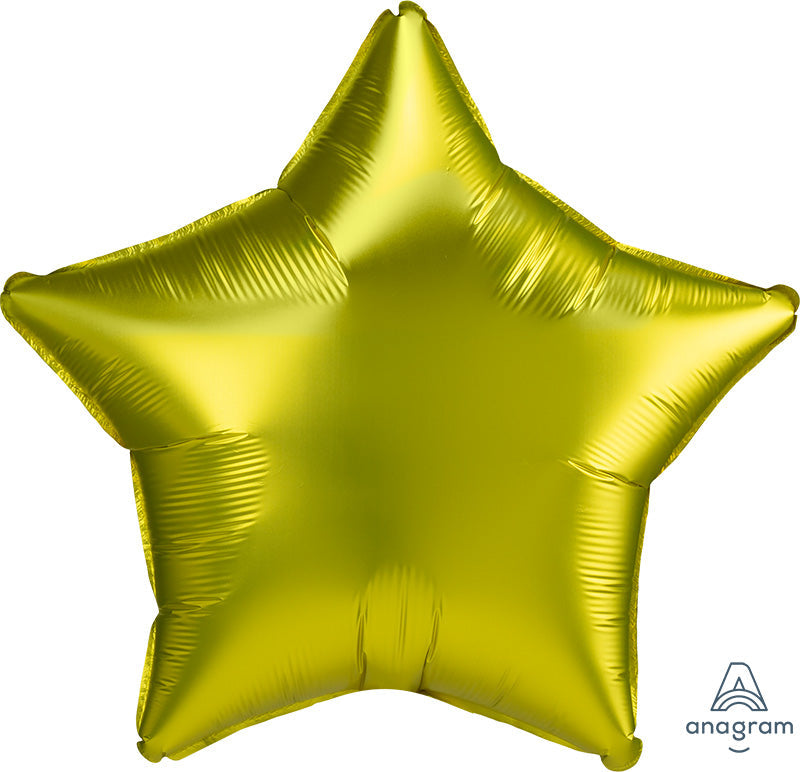 18 inch SATIN LUXE STAR FOIL (1ct)