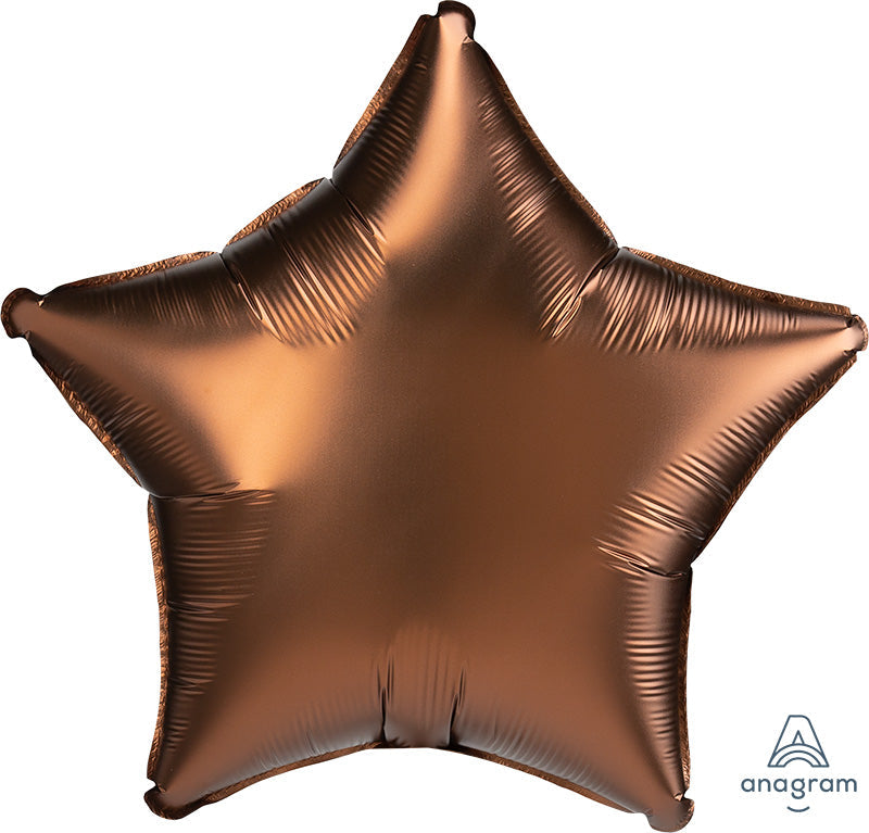 18 inch SATIN LUXE STAR FOIL (1ct)