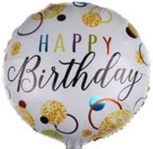 18 inch Rings Happy Birthday