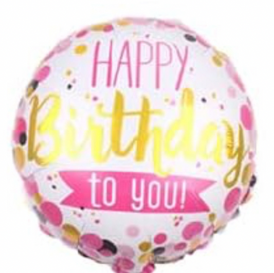 18inch Happy Birthday to you