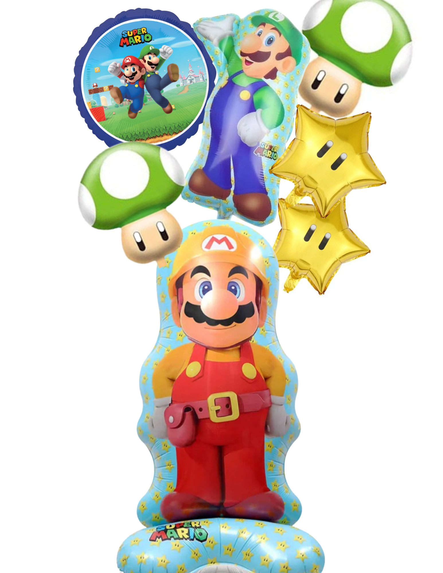 Super Mario LUIGI Jumbo Bouquet