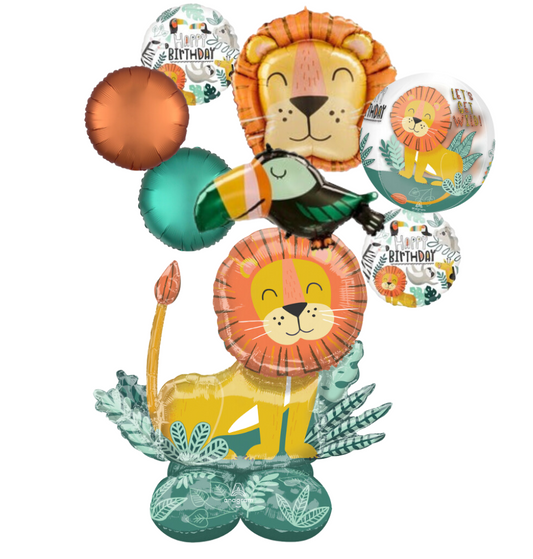 LET'S GET WILD LION Jumbo Bouquet