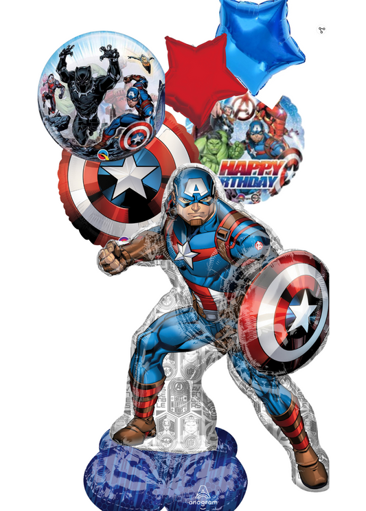 CAPTAIN AMERICA Jumbo Bouquet