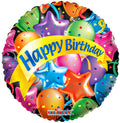 Large 36 INCH JUMBO HAPPY BIRTHDAY PARTY FOIL