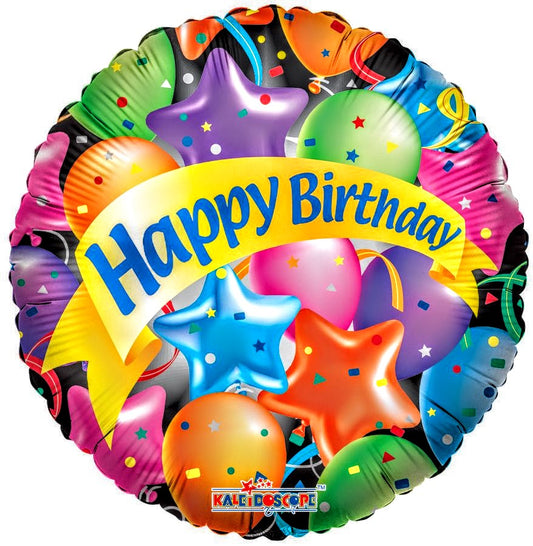 Large 36 INCH JUMBO HAPPY BIRTHDAY PARTY FOIL