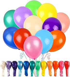 12 inch Solid Latex Balloons (6ct)