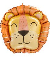 Large 28 INCH JUMBO LION HEAD FOIL