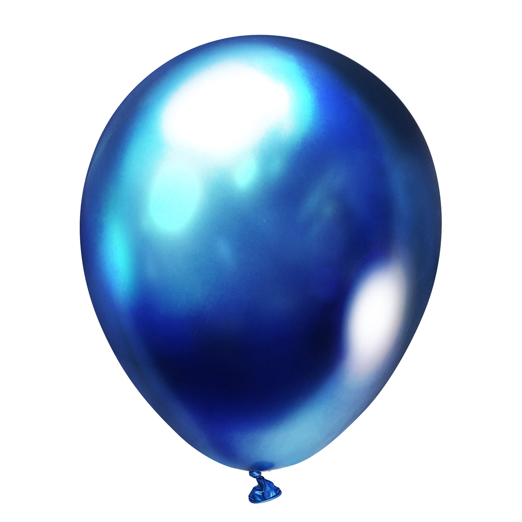 12 Inch Metallic Solid Latex Balloons (6ct)