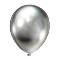 12 Inch Metallic Solid Latex Balloons (6ct)