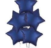 18 INCH SATIN LUXE STAR FOIL