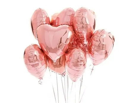 18 INCH HEART FOIL (3ct)