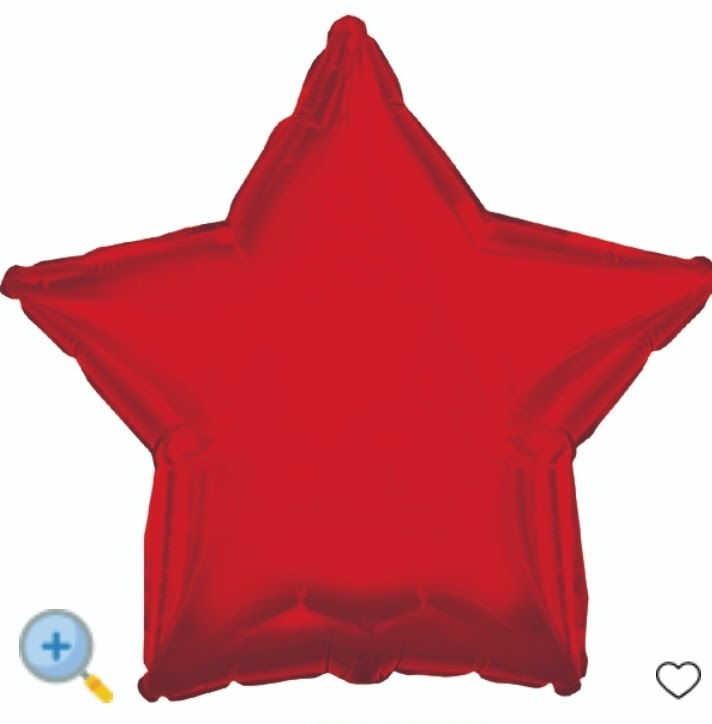 18 INCH STAR FOIL (3ct)